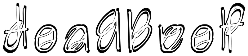 Ambigram for deadbeef in Inkfree